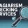 Plagiarism Checking Services
